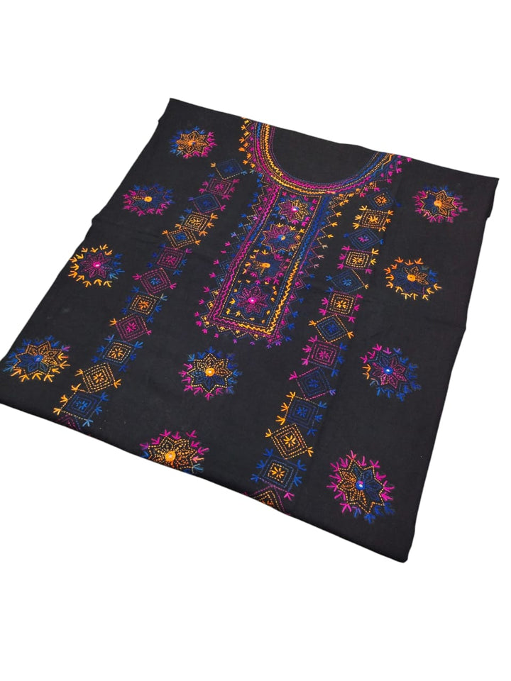 Black colour Afghani work collection 1pc